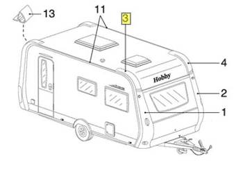 NAROŻNIK PRAWY PRZÓD Hobby