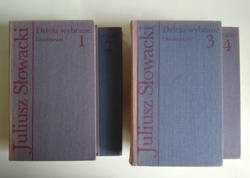 Dzieła wybrane Juliusz Słowacki tom 1 - 4 Dzieła wybrane Juliusz Słowacki tom 1 - 4