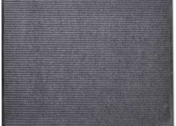 vidaXL Wycieraczka przed drzwi, PCV, 90 x 150 cm, szara(SKU:241276)