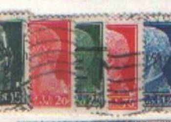 Zn. Włochy Mi 302, 3, 6, 8 - 10 kas 1929