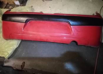 Zderzak tył Peugeot 1007 kknb czerwony inne