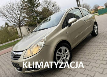 Opel Corsa Opel Corsa D 1.2B 2007r Klimatyzacja Nawigacja Serwisowana Spro…