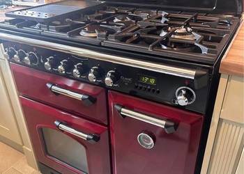 Jak nowa piękna kuchenka gaz-elektr Falcon Classic Deluxe 90 + okap