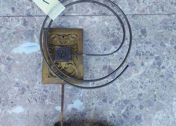 732 Gong spiralny starego zegara ściennego Gb Becker Gloria