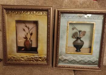 obrazy  obraz 3d 2 sztuki