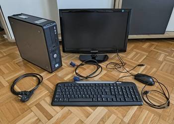 Komputer Dell OptiPlex 780+monitor Samsung