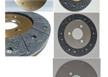 Sprzęgło mechaniczne kosiarki traktorka MTD itp... tarcza z okładziną