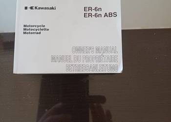 Instrukcja obslugi Kawasaki er6 1gen 2006-2008