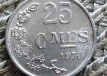 Luksemburg 25 Centymów 1970r