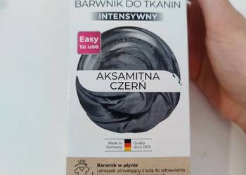 Barwnik do tkanin Aksamitna czerń