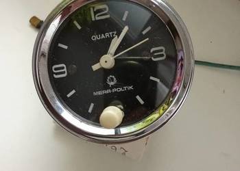 Zegarek samochodowy Mera-Poltik Zegar Mera Poltik Stan BDB PRL