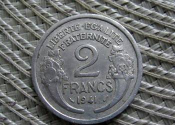 Francja 2 Franki 1941r