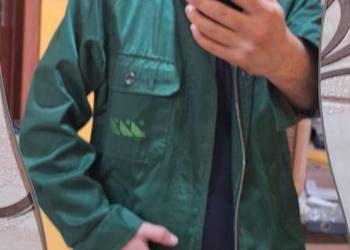 Bluza robocza PBW zielona mocna 2 zapięcia + gratis