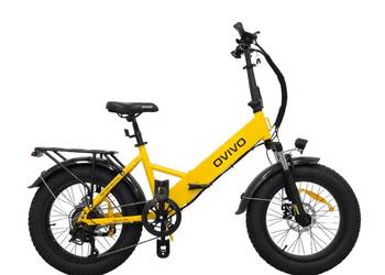 Rower elektryczny OVIVO NEO C1 PRO żółty Bafang 250W Raty | FV/Paragon