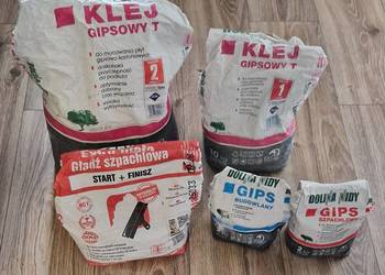 Klej gipsowy gip budowlany gips szpachlowy gładź dolina nidy