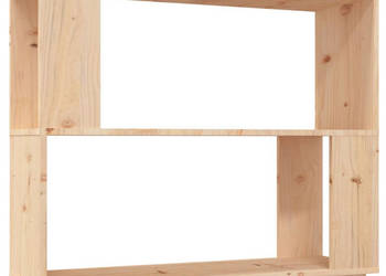 Regał na książki/przegroda 80x25x70 cm lite drewno sosnowe WM-814049