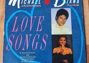 Michael Jackson & Diana Ross – Love Songs Telstar 1 press UK
