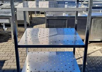 REGAŁ GASTRO - OCIEKOWY - 5 PÓŁEK - DORA METAL - 80/70/180 CM - M.1492.N