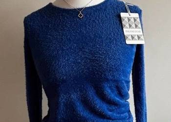 Sweter damski chabrowy przyjemny i miękki
