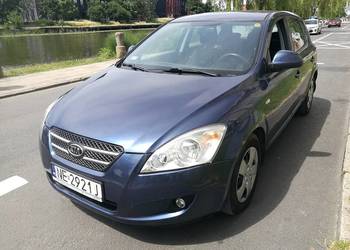 KIA CEED-5drzwi, r2007,poj 2.0d. skrz manual. Ważne Opłaty-bad i polisa