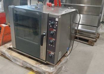 Piec konwekcyjno-parowy Dexion – 400 V, 7900 W, miejsce na 6 × GN 1/1