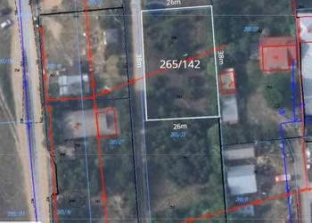 Działka budowlana 1007m2, Nowe Grochale