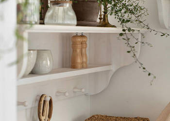 Biała półka kuchenna COS 11