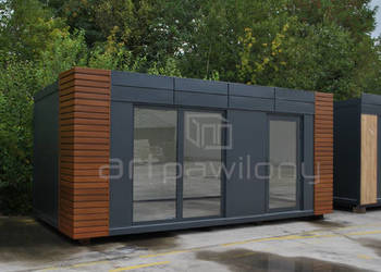 Kontener Biurowy 3x6 Pawilon handlowy Od ręki - ART Pawilony