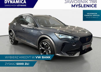 Cupra Formentor VAT 23% 2.0TSI 190KM DSG 4drive 2023 r., salon PL, HAK, WE…