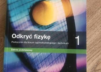 Sprzedam książkę od fizyki klasa1