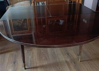 Ławo- stół vintage- rozkładany i podnoszony, stan bardzo dobry