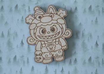 magnes w stylu labubu mod9