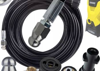 Wąż do Kanalizacji 20M – Adapter Bayonet K2–K7 | 180 bar | M22