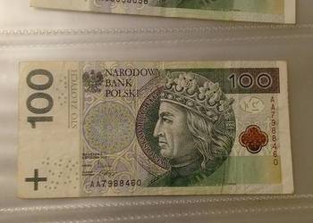 Banknot zastępczy 100 złotych Banknot zastępczy 100 złotych