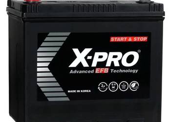 Akumulator X-PRO EFB 65Ah 670A EN Japan Lewy Plus Hallera 4