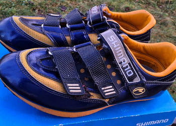 Buty rowerowe SPD szosowe Shimano Roz 44 z blokami