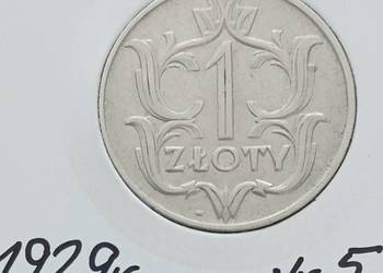 1 Złoty 1929 r. nr 5