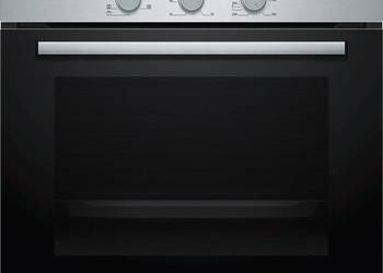 Bosch Sprzęt AGD HBF011BR0 Serie 2, Piekarnik wpuszczany, 60 x 60 cm, Stal