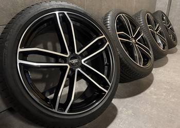 19 cali Audi A4 A5 A6 Passat felgi koła 5x112 ET45 8.5J 2024r 7.5mm