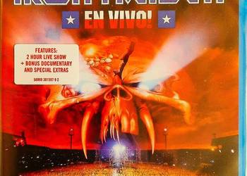 Polecam Koncert Nowy Blu Ray IRON MAIDEN Live Santiago-Chile