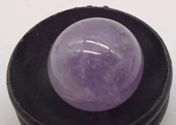 Kolekcja naturalny ametyst fiolet kulka a#68 kula14mm