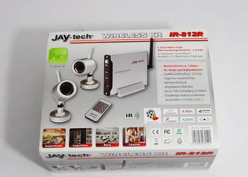 Bezprzewodowy zestaw kamer JAY-tech Wireless Kit IR-812R