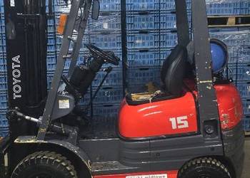 Wózek widłowy TOYOTA 6FGL 1500kg udźwig