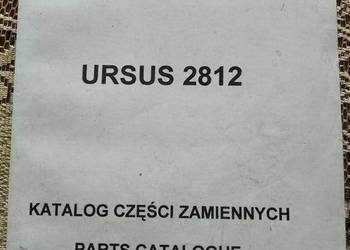 Katalog części ciągnika Ursus 2812 oryginał wydanie 2001 + GRATIS