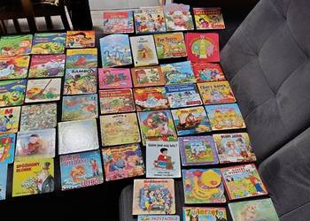kolekcja książek dla dzieci 48 sztuk do pilnej sprzedaży wierszyki bajki