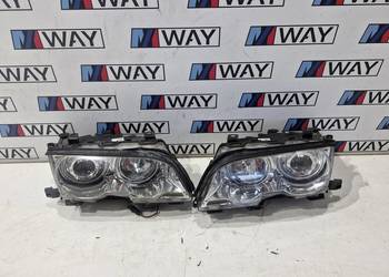  BMW E46 COUPE PRZEDLIFT LAMPY PRZÓD PRZEDNIE LEWA PRAWA XENON KOMPLET
