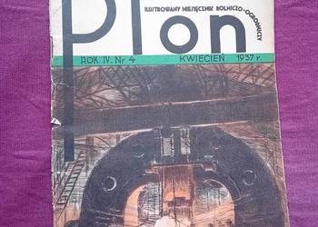 Miesięcznik Plon, nr 4, kwiecień 1937 r. Rok IV.