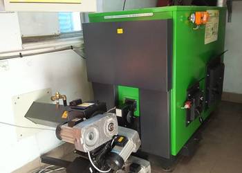 HEIZOMAT 100kW piec z podajnikiem na biomasę zrębka trociny pellet