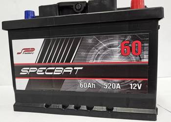 Akumulator 60Ah 520A EN Specbat PRAWY PLUS