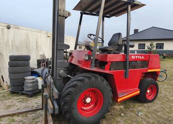 Wózek widłowy terenowy, STILL udźwig 3,5tony